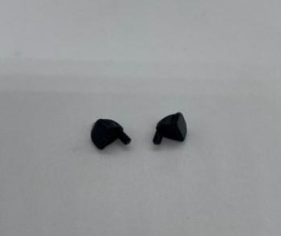 GP50 - Greenhills Black Wing Mirror Pair for Scalextric Jaguar XJ8 - 1.32 Scale - NEW