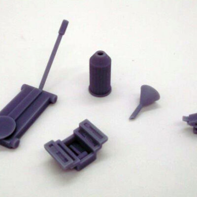 Greenhills 5 Piece Pit Accessory Set 1.32 Scale for Scalextric Pit Stop - NEW - G2471