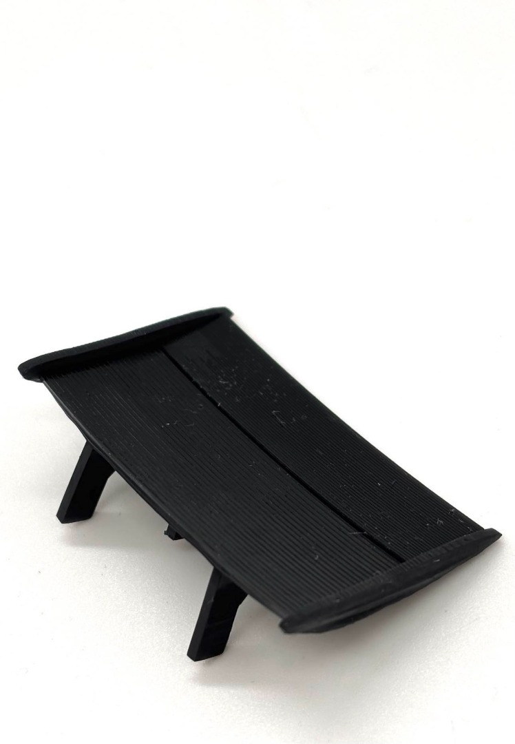 Greenhills Black Rear Wing for Scalextric UOP Shadow - NEW - GP62