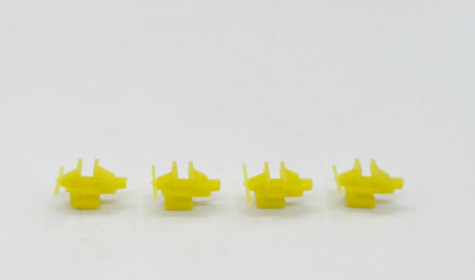 Greenhills 4 x Yellow Vice's for Scalextric Pit Stop - NEW - GP68 - Image 2