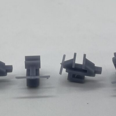 Greenhills 4 x Grey Vice's for Scalextric Pit Stop - NEW - GP69