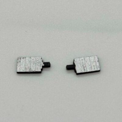 Greenhills Black with Silver Wing Mirror Pair for Scalextric Ford Escort Cosworth - NEW - GP77