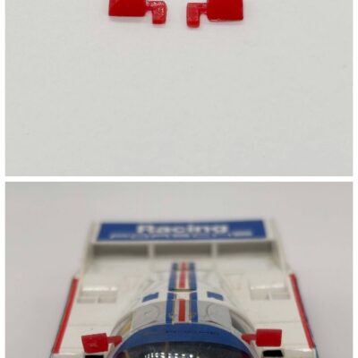 Greenhills Red Wing Mirror Pair for Scalextric Porsche 962 - New - GP89