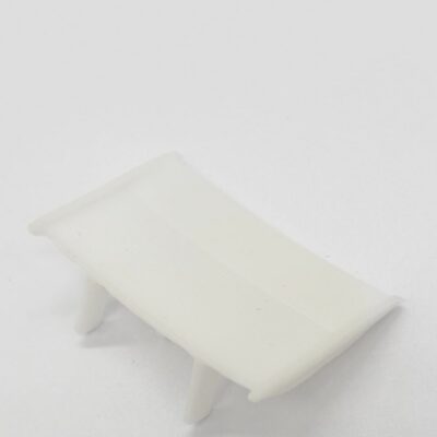 GP121 - Greenhills Reproduction White Rear Wing for Scalextric UOP Shadow - NEW