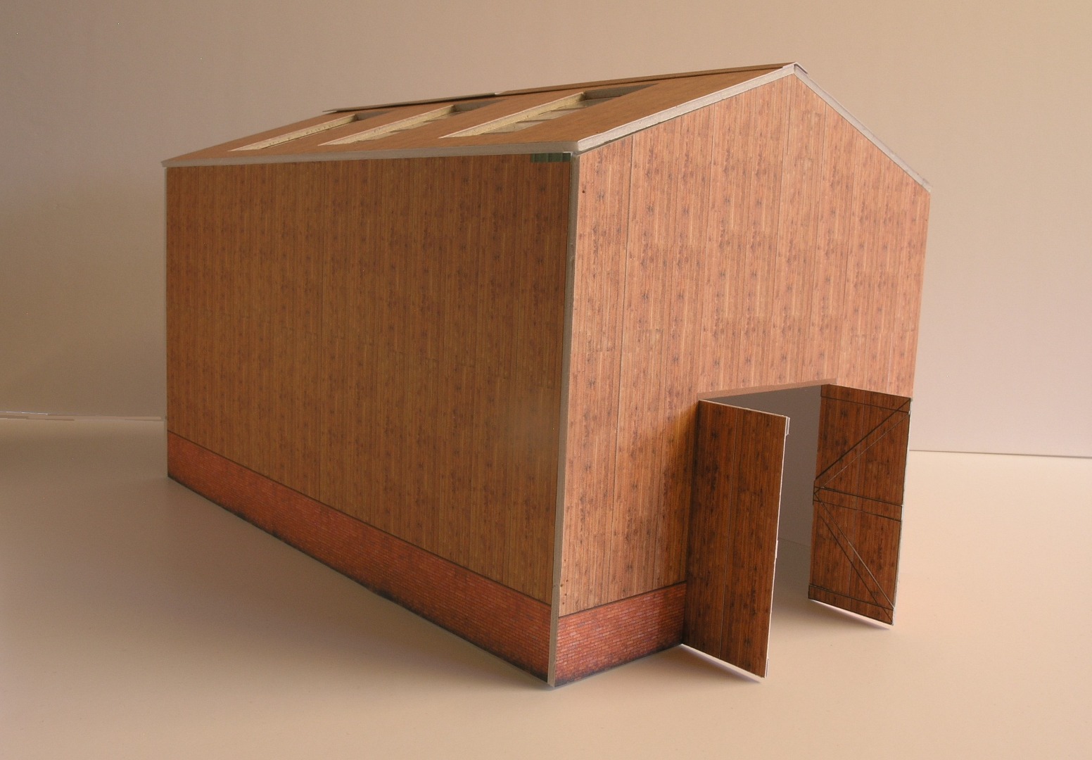 Greenhills Cladded Barn Farm Building Kit 1:43 Scale - New - MACC1010