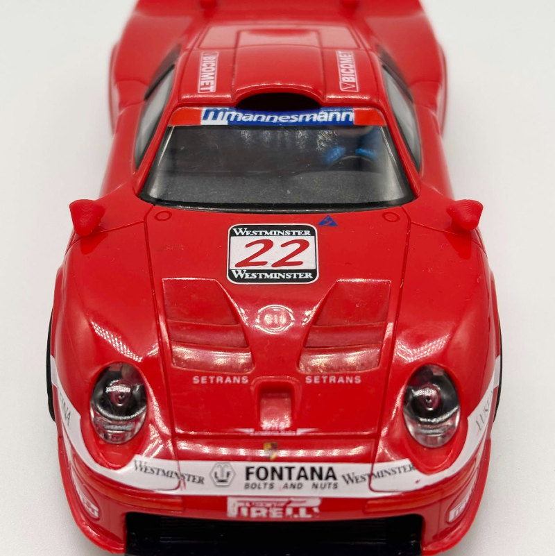 Greenhills Red & Silver Wing Mirror Pair for Scalextric Porsche 911 GT1 - NEW - GP130 - Image 3