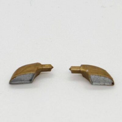 Greenhills Scalextric Porsche 911 GT3R Gold & Silver Wing Mirror Pair - NEW - GP115