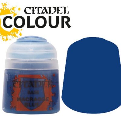 Greenhills Citadel Base Paint Macragge Blue 12ml Pot 21-08 - GWP7