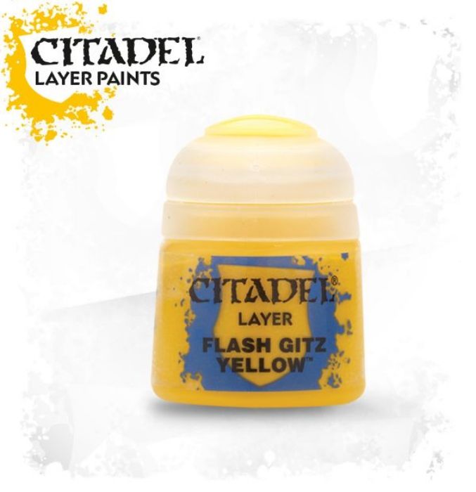 Greenhills Citadel Layer Paint Flash Gitz Yellow 12ml Pot 22-02 - GWP63