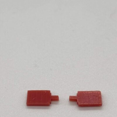 Greenhills Red Wing Mirror Pair for Scalextric Sierra Cosworth / Escort XR3i - GP153