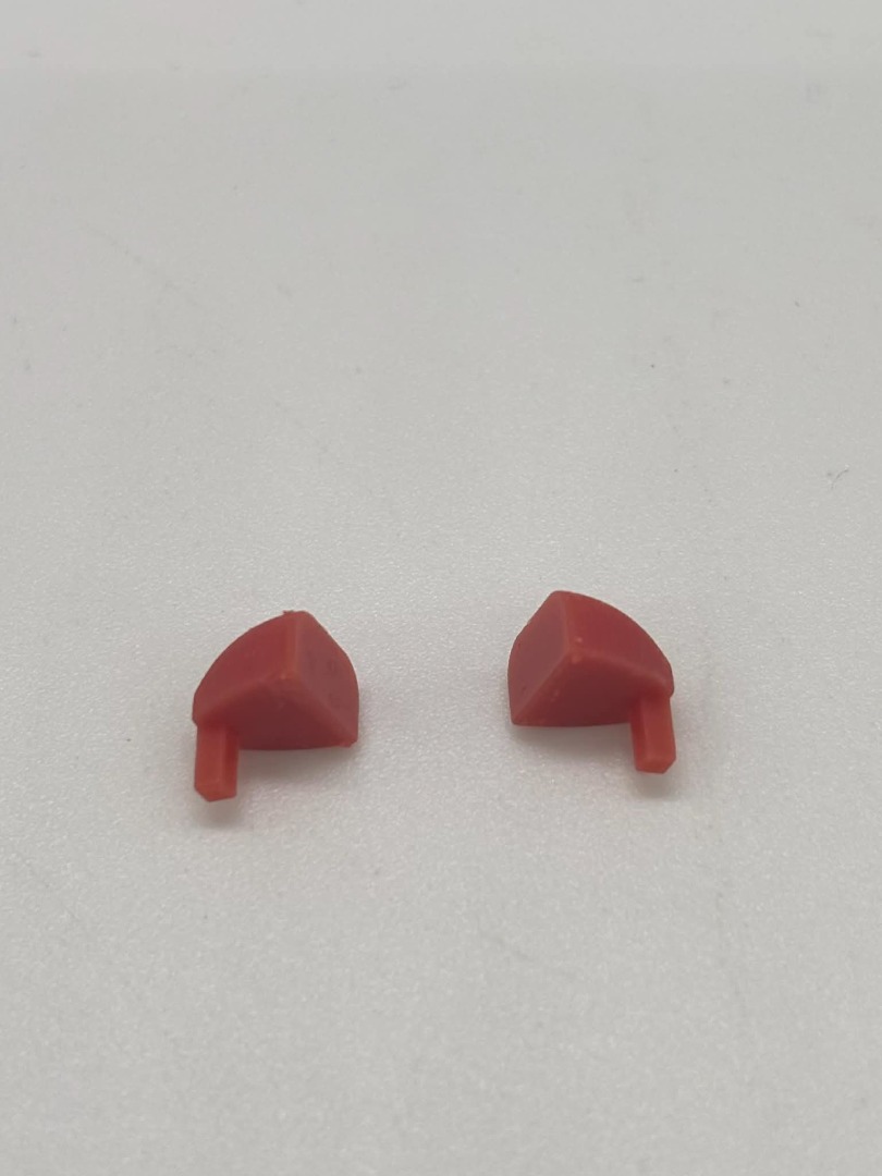Greenhills Red Wing Mirror Pair for Scalextric Jaguar XJ8 - GP155
