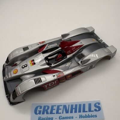 Greenhills Carrera Evolution Audi R10 TDI Power No 8 Body Shell 27206 USED - S2830