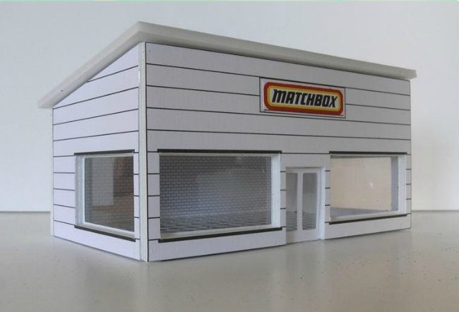 Greenhills Matchbox Showroom Building Kit HO Scale - New MACC821