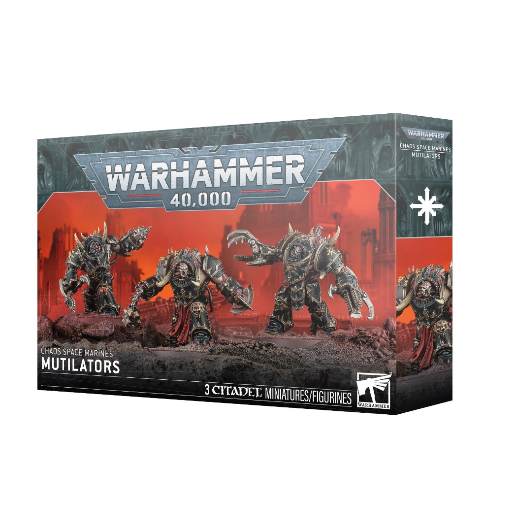 Greenhills Warhammer 40K Chaos Space Marines Mutilators 43-43 - GW90