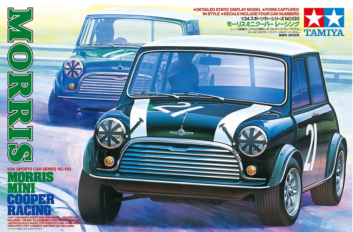 Tamiya 1/24 Morris Mini Cooper Racing 24130 NEW T12