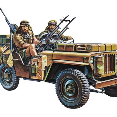 Tamiya British SAS Commando Jeep 35033 NEW T16