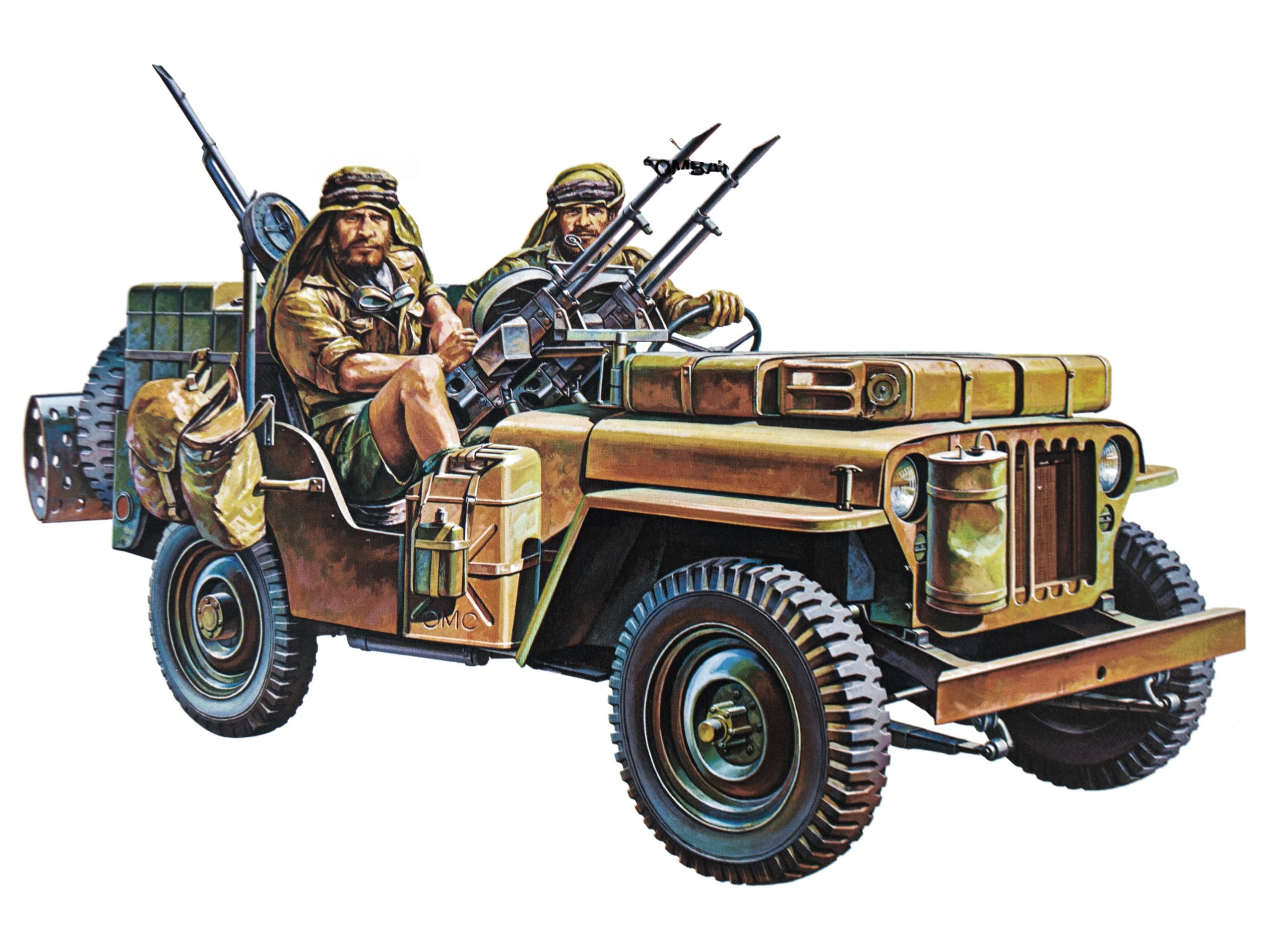 Tamiya British SAS Commando Jeep 35033 NEW T16