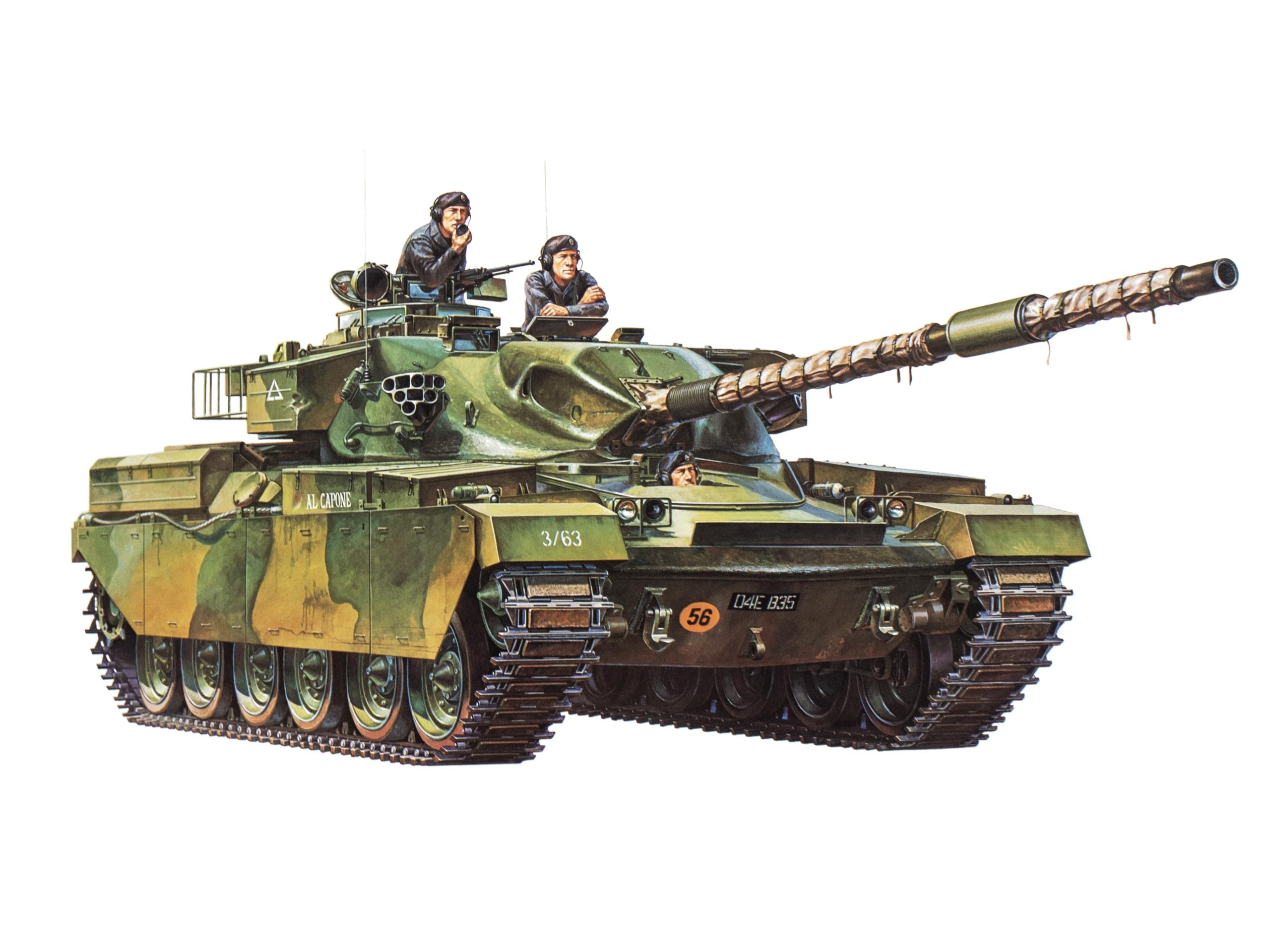 Tamiya British Chieftain Mk.5 Tank 35068 NEW T53