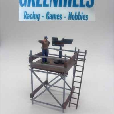 Greenhills Scalextric 1.32 TV Tower With Camera & Cameraman - NEW - F1154