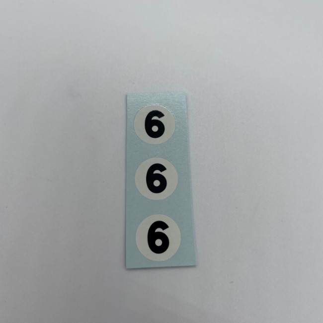 Greenhills Scalextric No.6 Waterslide Roundel Sheet - NEW - G3274
