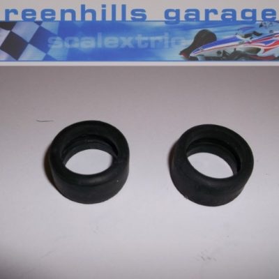 Greenhills Scalextric TVR T400R RearTyre Pair Used P2240
